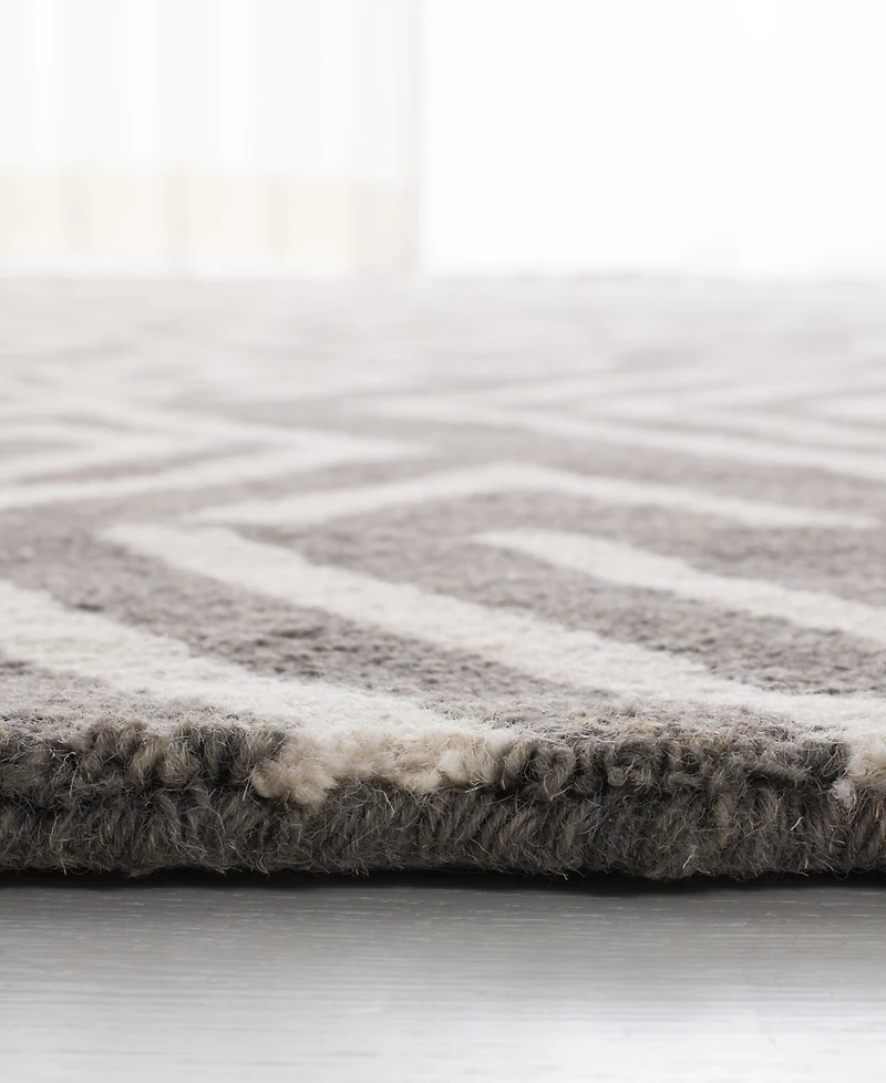 Lauren Ralph Lauren Imani Geometric LRL6609F Sepia 9' X 12' Area Rug