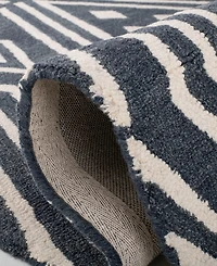 Lauren Ralph Lauren Imani Geometric LRL6609N Slate 8' X 10' Area Rug