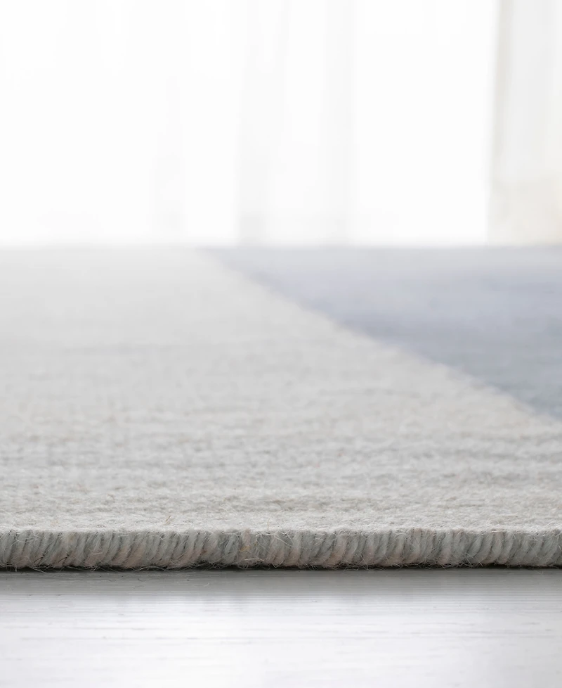 Lauren Ralph Lauren Aryn Stripe LRL7310C Slate 4' X 6' Area Rug