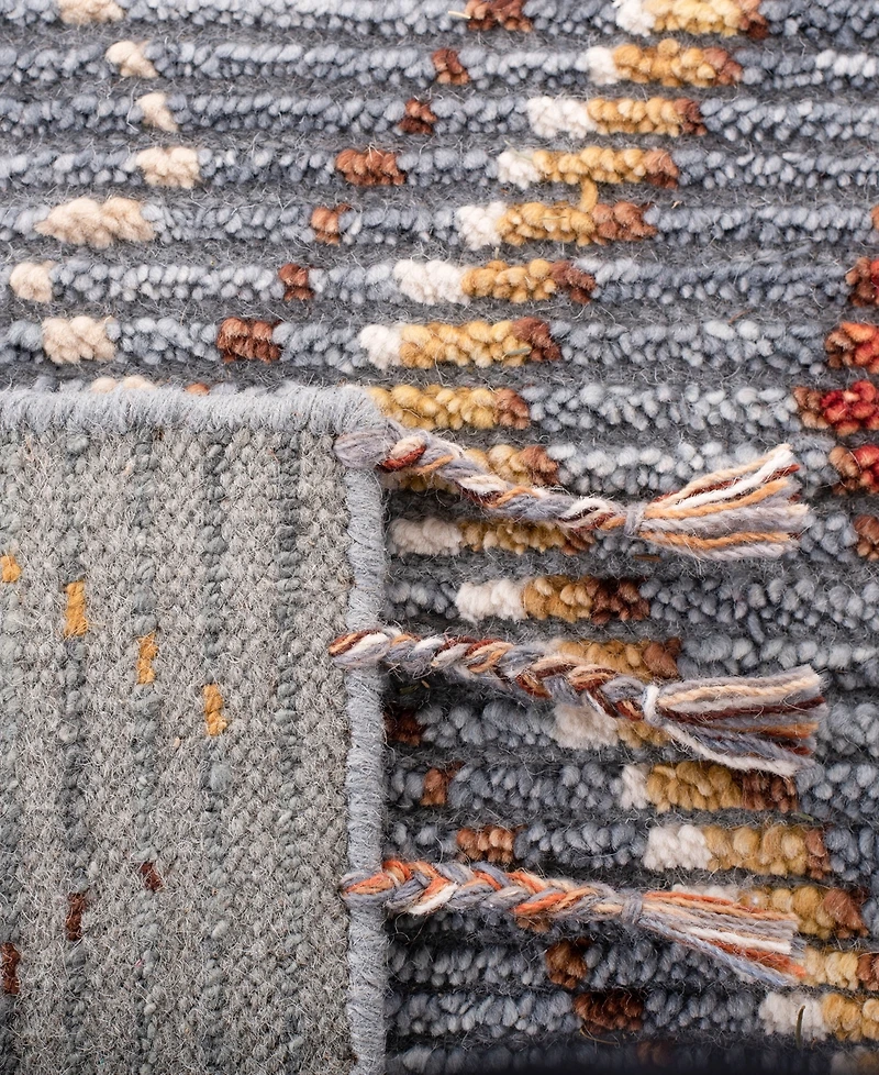 Lauren Ralph Lauren Nahla LRL7544A Denim 4' X 6' Area Rug