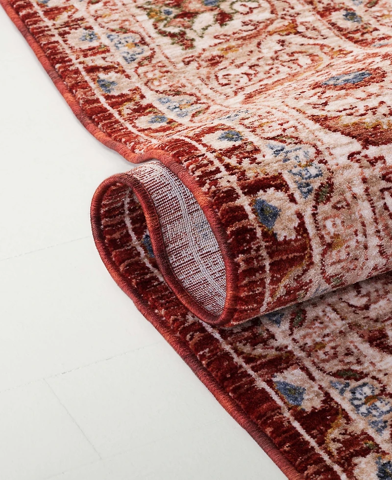 Lauren Ralph Lauren Warwick LRL1310B Oxblood 8'9" X 11'10" Area Rug