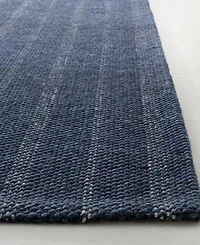 Lauren Ralph Lauren Miles Stripe LRL6400D Navy 2'6" X 8' Runner Area Rug