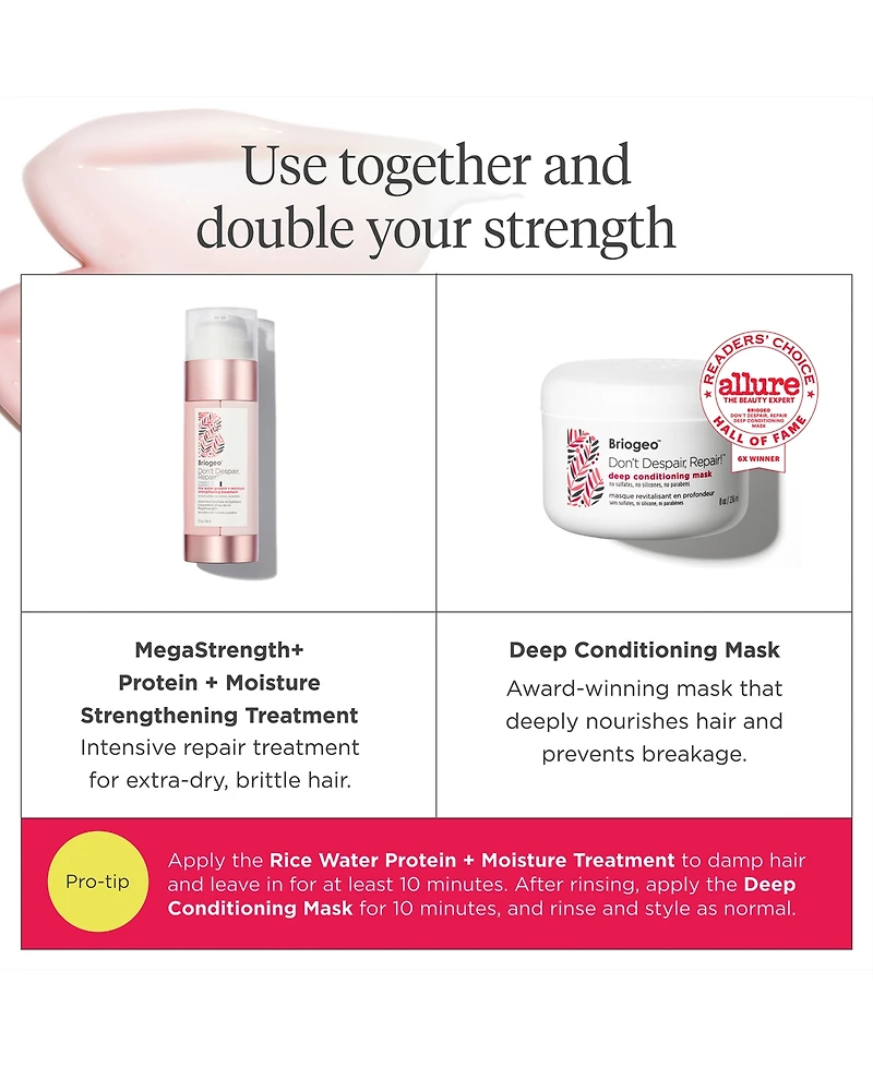 Briogeo Don't Despair Repair Deep Conditioning Mask, 8 oz.