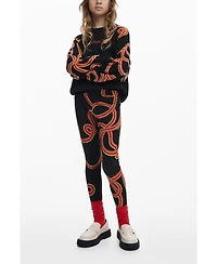 Desigual Girls Girls's Serpentine leggings