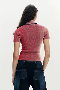 Desigual Women's Iridescent T-shirt Zipper