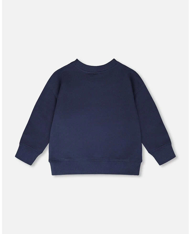 Deux par Deux Little Boys French Terry Sweatshirt