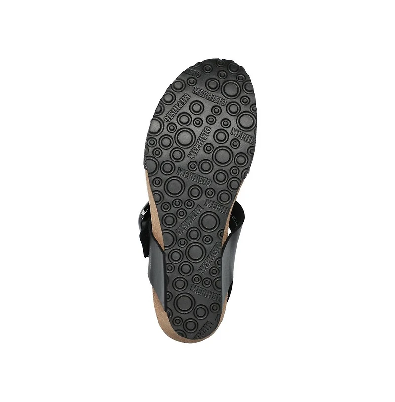 Mephisto Women's Leandre Wedge Sandal Havana