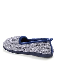 Dearfoams Women's Rachel Marled Chenille Closed Back Slippers