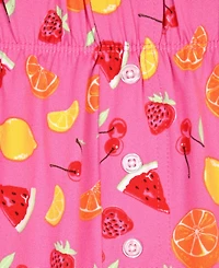 Max & Olivia Girls' 7-16 Sleeveless Tank Top, Pull-On Pajama With Scrunchie, 3- Piece Set