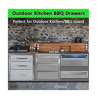 gaomon 30" Outdoor Kitchen Drawers