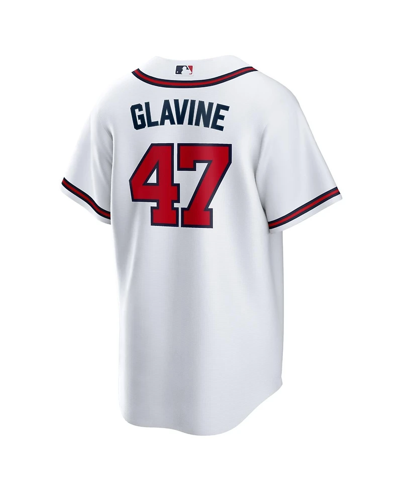 Nike Men's Tom Glavine White Atlanta Braves Home Retired Player Replica Jersey