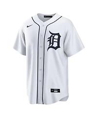 Nike Men's Miguel Cabrera White Detroit Tigers Home Retired Player Replica Jersey