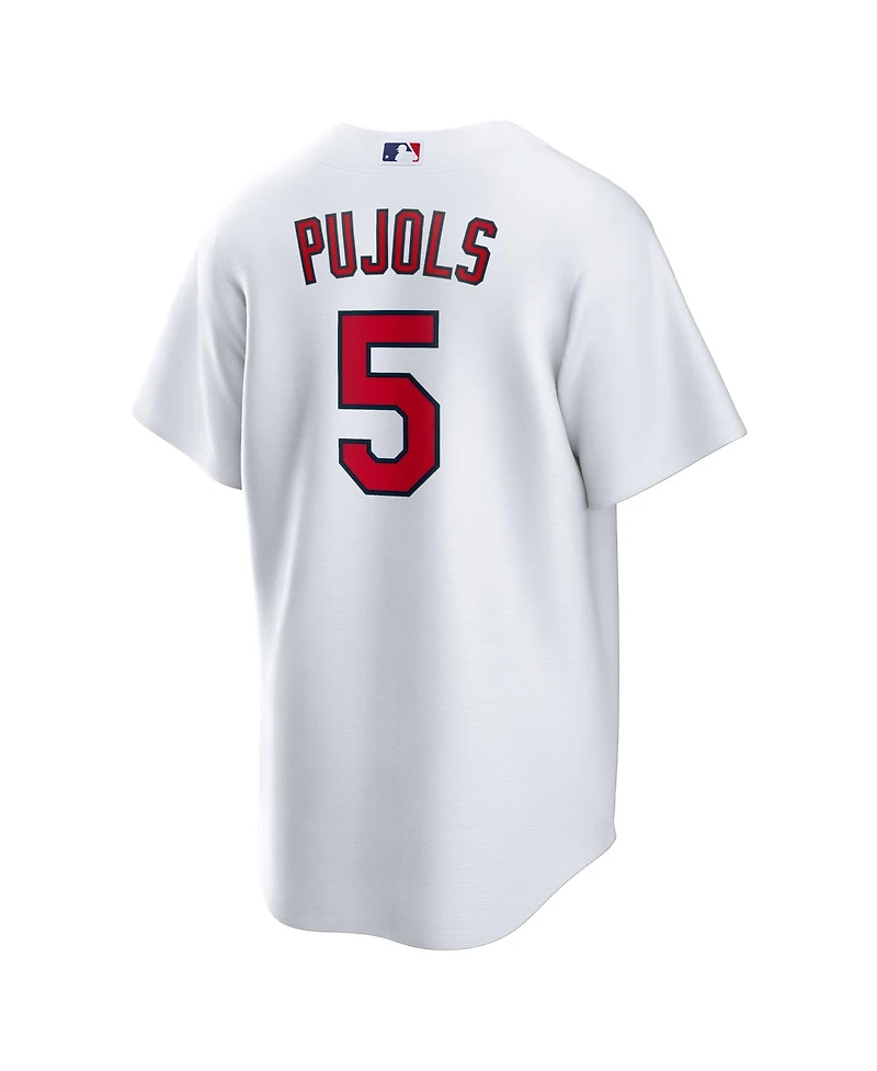 Nike Men's Albert Pujols White St. Louis Cardinals Home Retired Player Replica Jersey