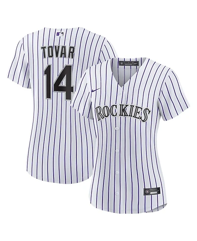 Nike Women's Ezequiel Tovar White Colorado Rockies Home Replica Jersey