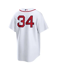 Nike Men's David Ortiz White Boston Red Sox Home Replica Jersey