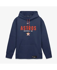 Nike Men's Navy Houston Astros Authentic Collection Therma-fit Hoodie
