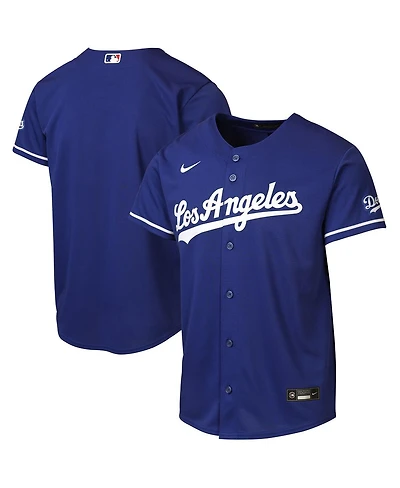 Nike Big Boys and Girls Royal Los Angeles Dodgers Alternate 2 Stadium Jersey