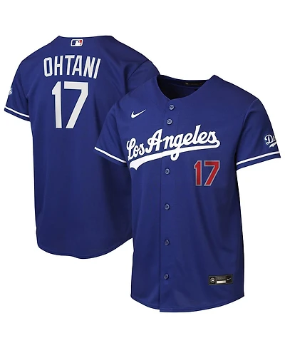 Nike Big Boys and Girls Shohei Ohtani Royal Los Angeles Dodgers Alternate Stadium Jersey
