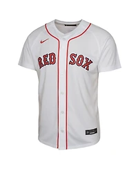 Nike Big Boys and Girls Garrett Crochet White Boston Red Sox Limited Player Jersey