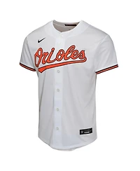 Nike Big Boys and Girls Pete Alonso White Baltimore Orioles Game Player Jersey