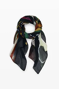 Desigual Women's Foulard Designed By Mr. Christian Lacroix