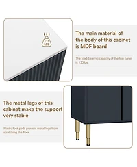 Rainsken Modern Buffet Sideboard Cabinet