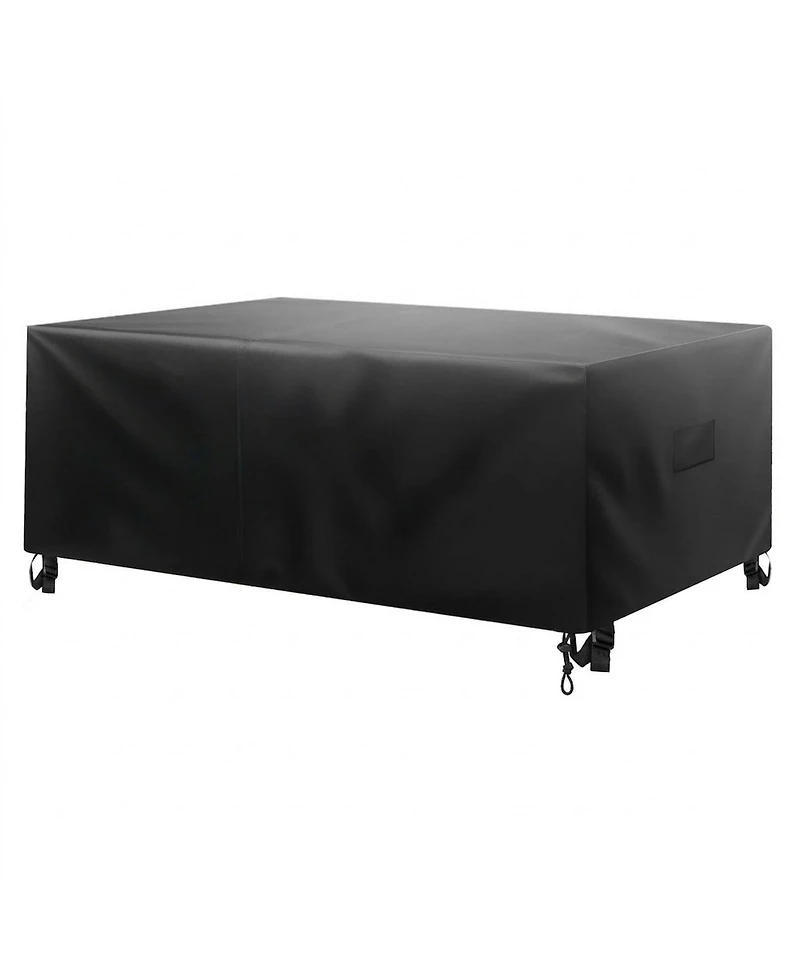 Sugift Waterproof Outdoor Table And Chairs Cover 74L x 47W x 28H in