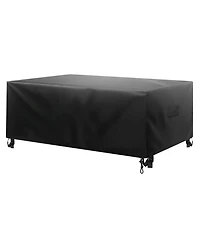 Sugift Waterproof Outdoor Table And Chairs Cover 74L x 47W x 28H in