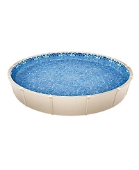 Givimo 24-ft Round Overlap Vinyl Pool Liner Fits 48-54 in Wall Height for Steel Pools