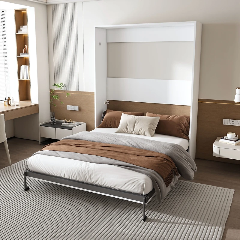 Streamdale Furniture Murphy Bed, Foldable Wall Bed