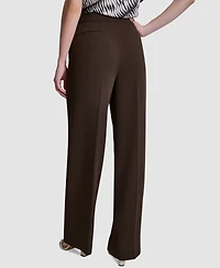 Dkny Women's Mid-Rise Straight-Fit Trouser Pants