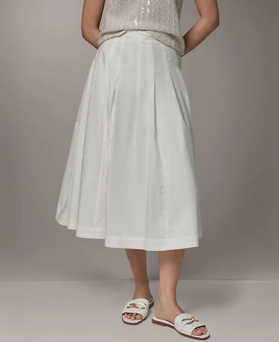Donna Karan New York Women's Pleated Midi Skirt