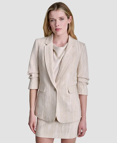 Dkny Women's Long-Sleeve Notch Collar Blazer