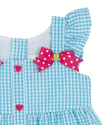 Rare Editions Baby Girls' Watermelon Applique Dress and Bloomer, 2-Piece Set