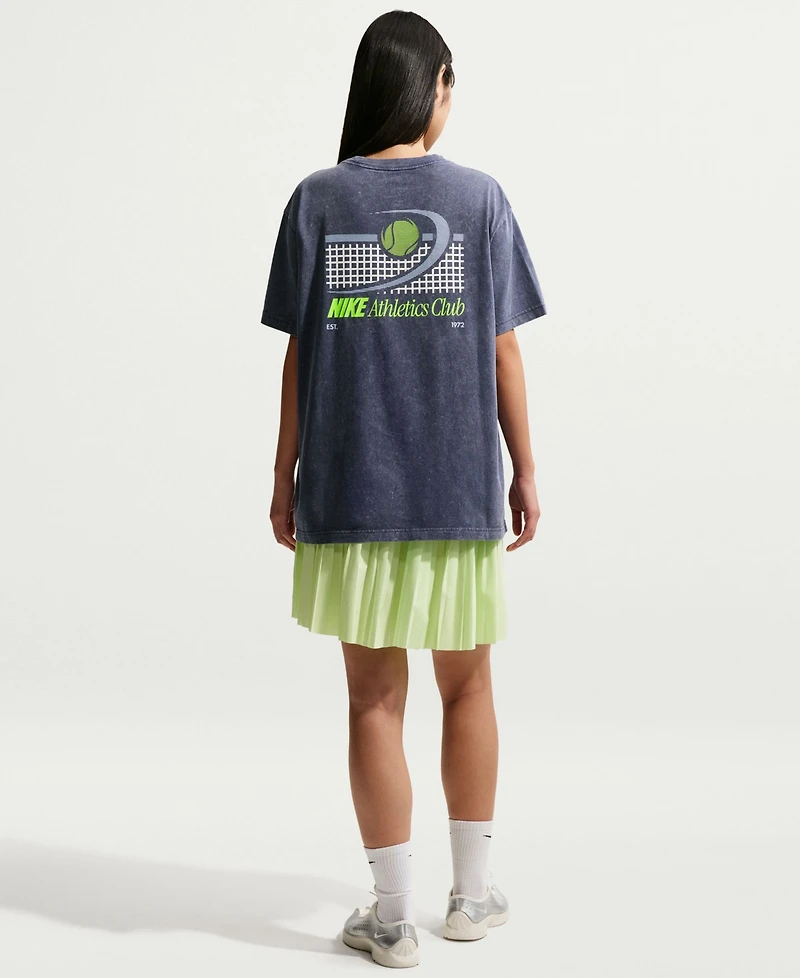 Nike Women's Long-Sleeve Oversized Cotton T-Shirt