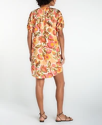 Liverpool Los Angeles Women's Floral Pattern Mini Dress