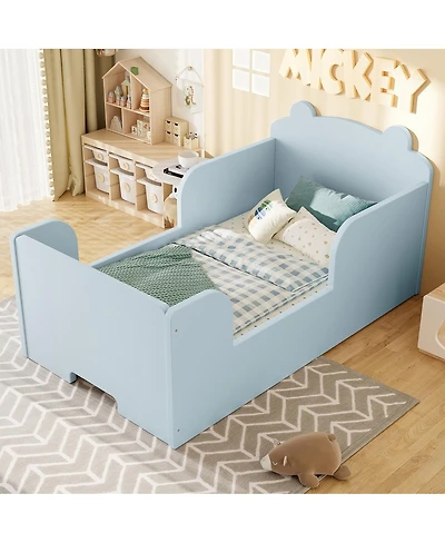 Streamdale Furniture Bear Floor Bed Frame for Toddlers