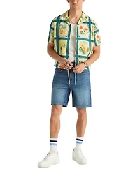 Nautica Men's Short-Sleeve Camp Collar Shirt