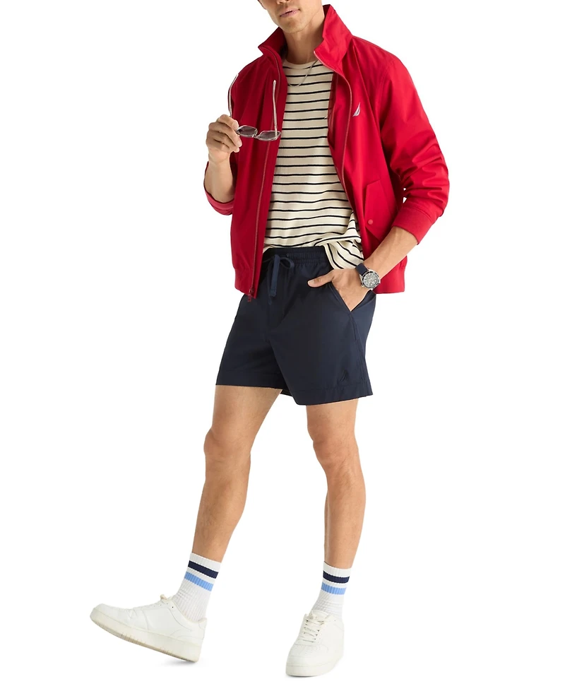Nautica Men's Stretch Ripstop Excursion Pull-On Shorts