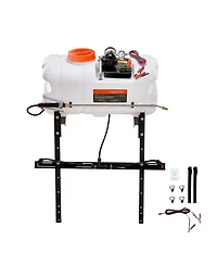 Sugift Atv Spot Sprayer, 15.9 Gal, Nozzle Boom, 12V Pump, 20Feet Hose for Weed Spraying