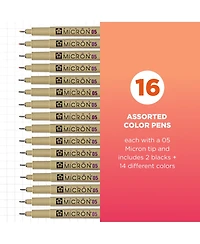 Sakura Pigma Micron Cube Collection Ink Pen Set