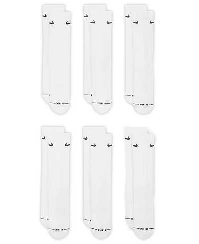 Nike Men's Elevated Everyday Crew Socks, 6-Pack