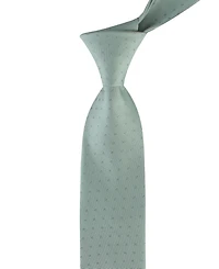 Calvin Klein Men's Brack Solid Unsolid Pattern Classic Tie