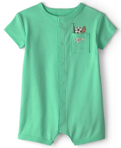 Carter's Baby Boys' Cotton Short-Sleeve Romper