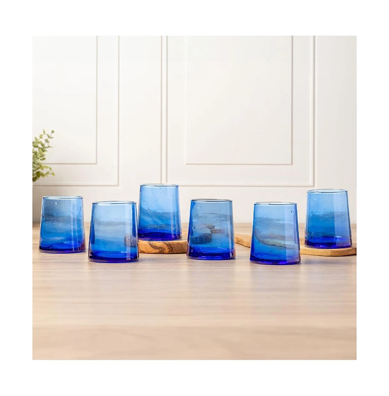 Verve Culture Clear Cone Glass Small - Set of 6