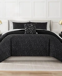 Nine West Leopard Bed In A Bag Comforter Set