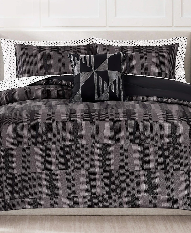 Nine West Woven Geo Bed in a Bag 8-Pc. Comforter Set