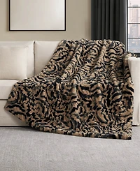 Nine West Evelyn Faux Fur Throw, 50"x70"