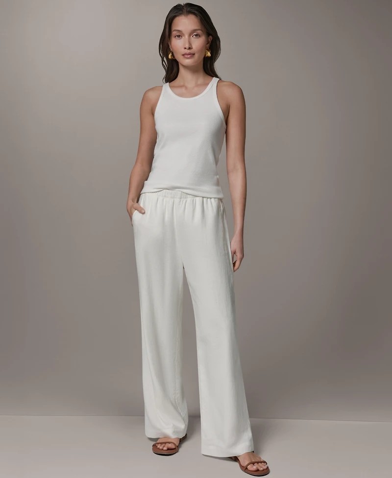 Donna Karan Weekend Women's Mid-Rise Straight-Leg Pants