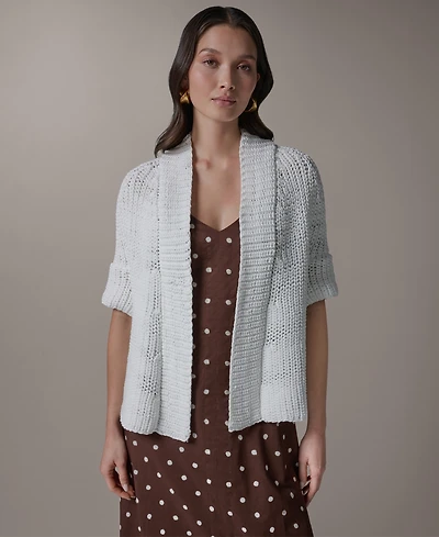 Donna Karan Weekend Women's Drop Shoulder Cardigan